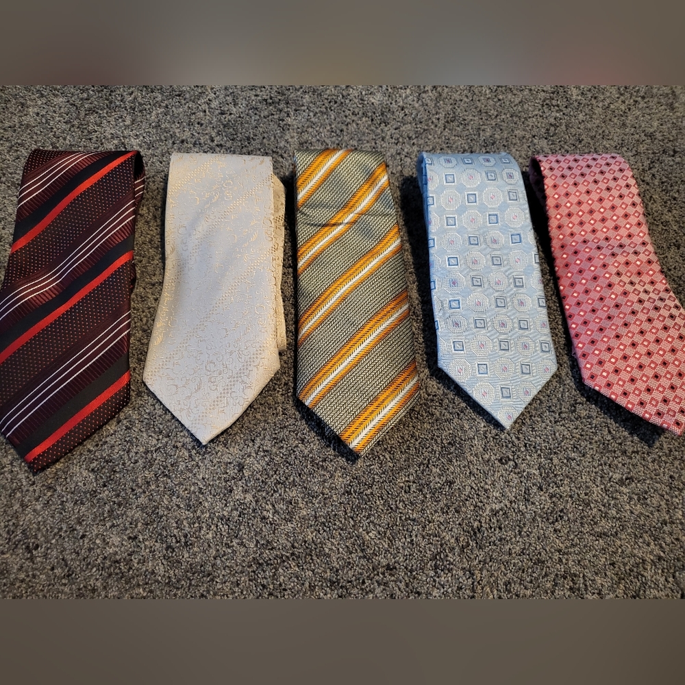 Gucci Ties Handmade 100% Silk 5 ct
